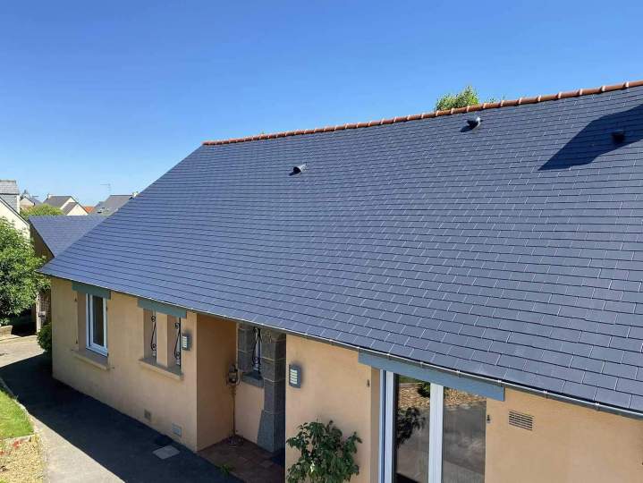 Bénéficiez d'une toiture propre et éclatante.