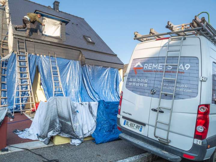 Entreprise de rénovation extérieure autour de Rennes